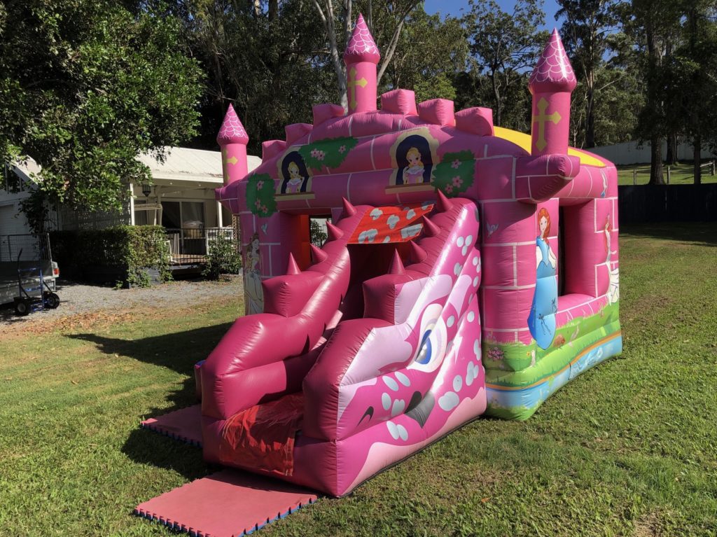 Dragon Girl Jumping Castle