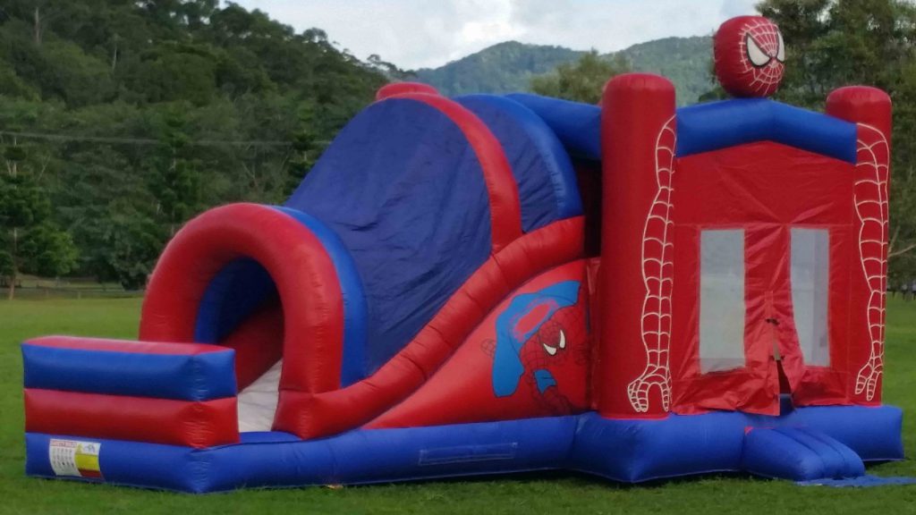 Spider Man Jumping Castle